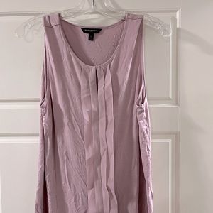 Rose sleeveless banana republic blouse